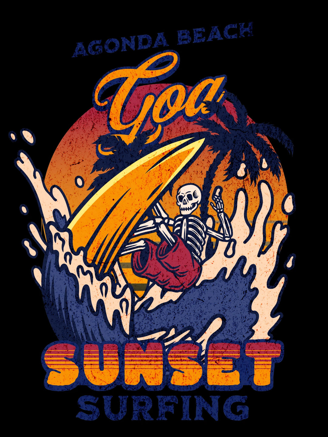 Agonda Beach -GOA - Unisex T-Shirt