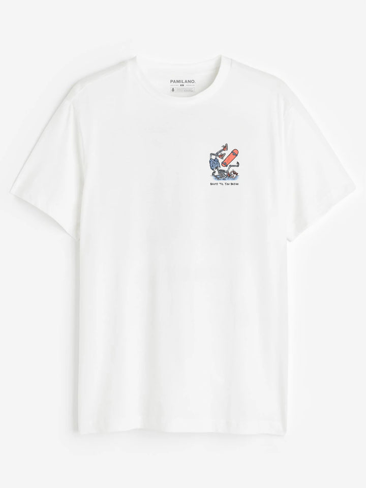 Skull Skate - Unisex T-Shirt