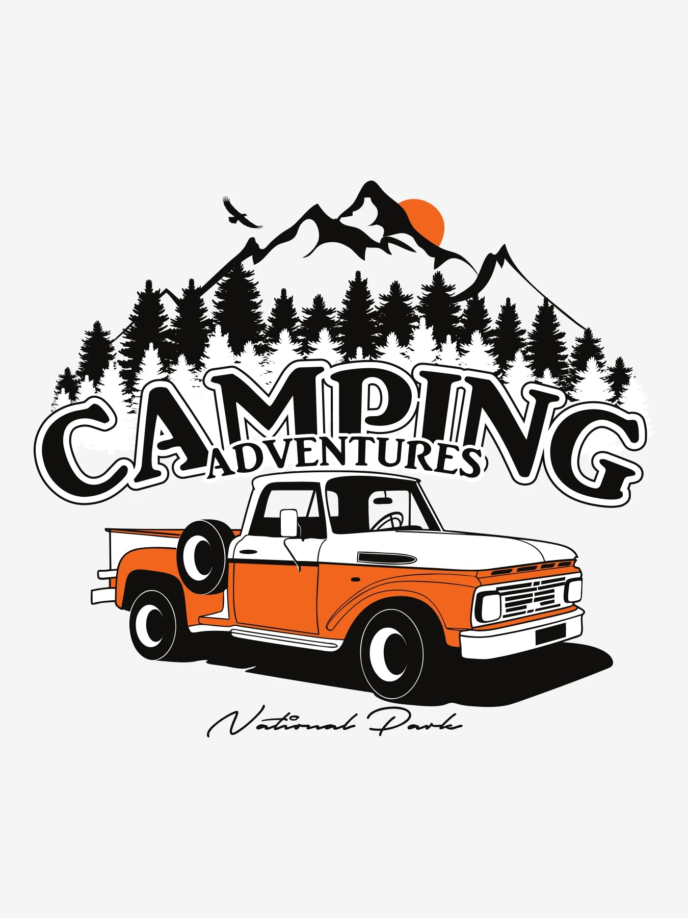 Camping Adventures - Unisex T-Shirt