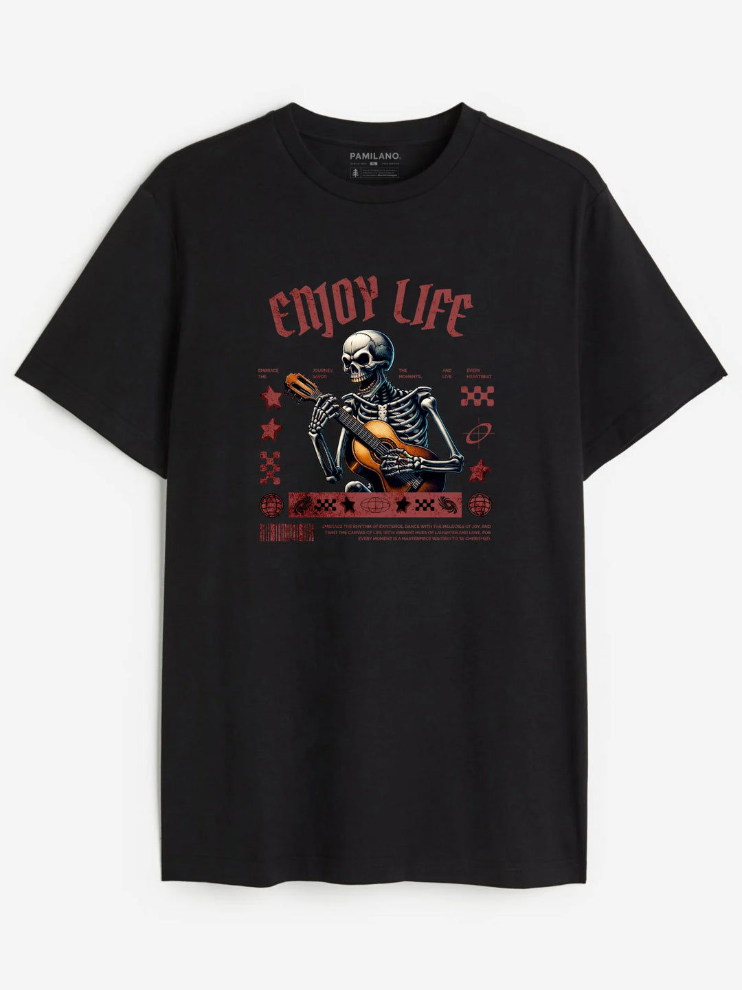 Enjoy Live With Skeleton - Unisex T-Shirt