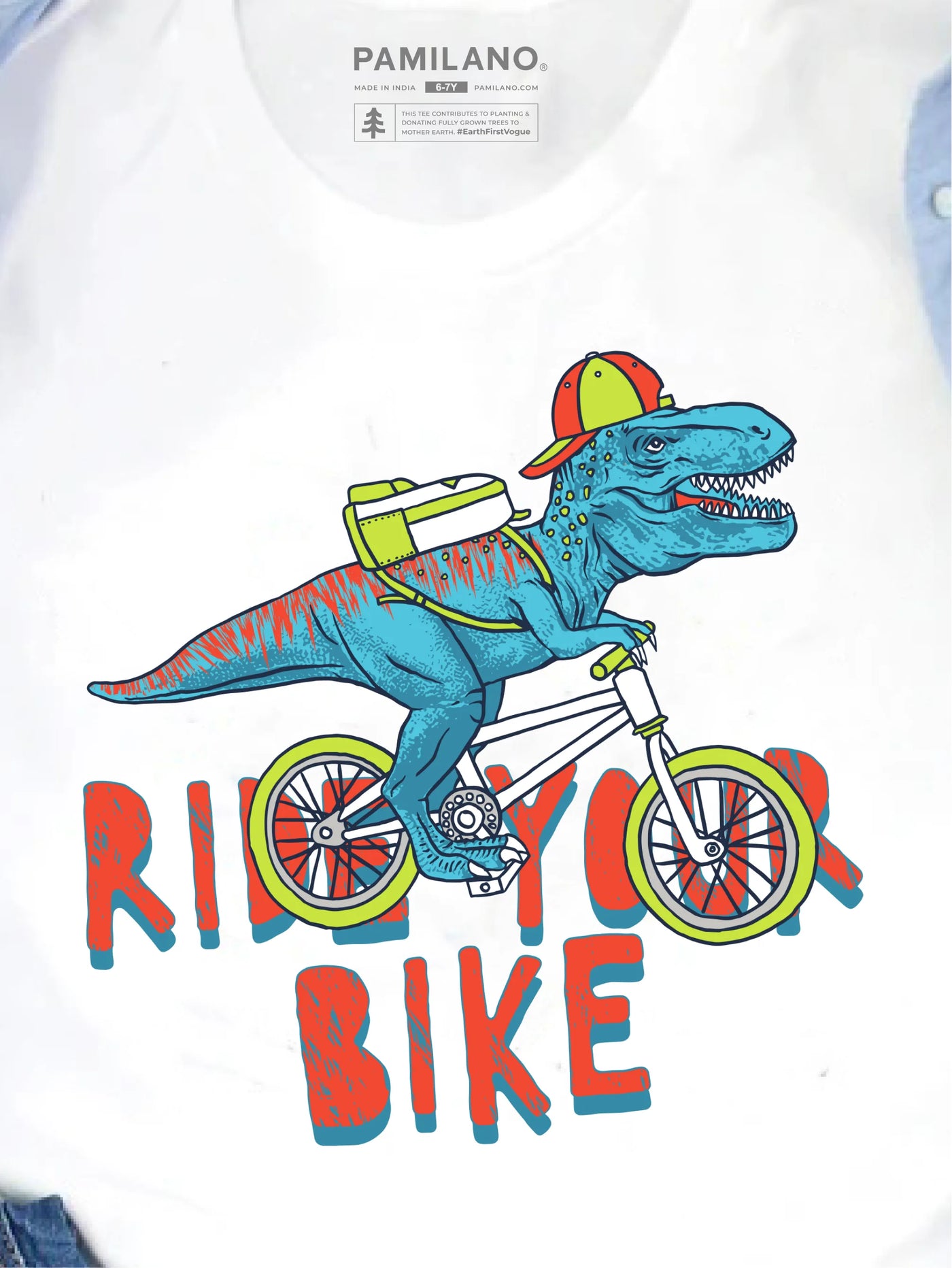 Ride Your Bike - Kids Unisex Printed Tee