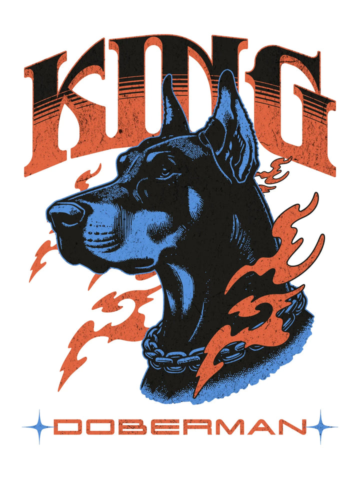 King Doberman - Oversized t-shirt