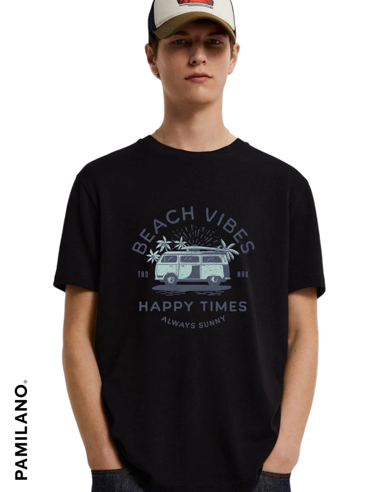 Beach Vibe Happy Time - Unisex T-Shirt