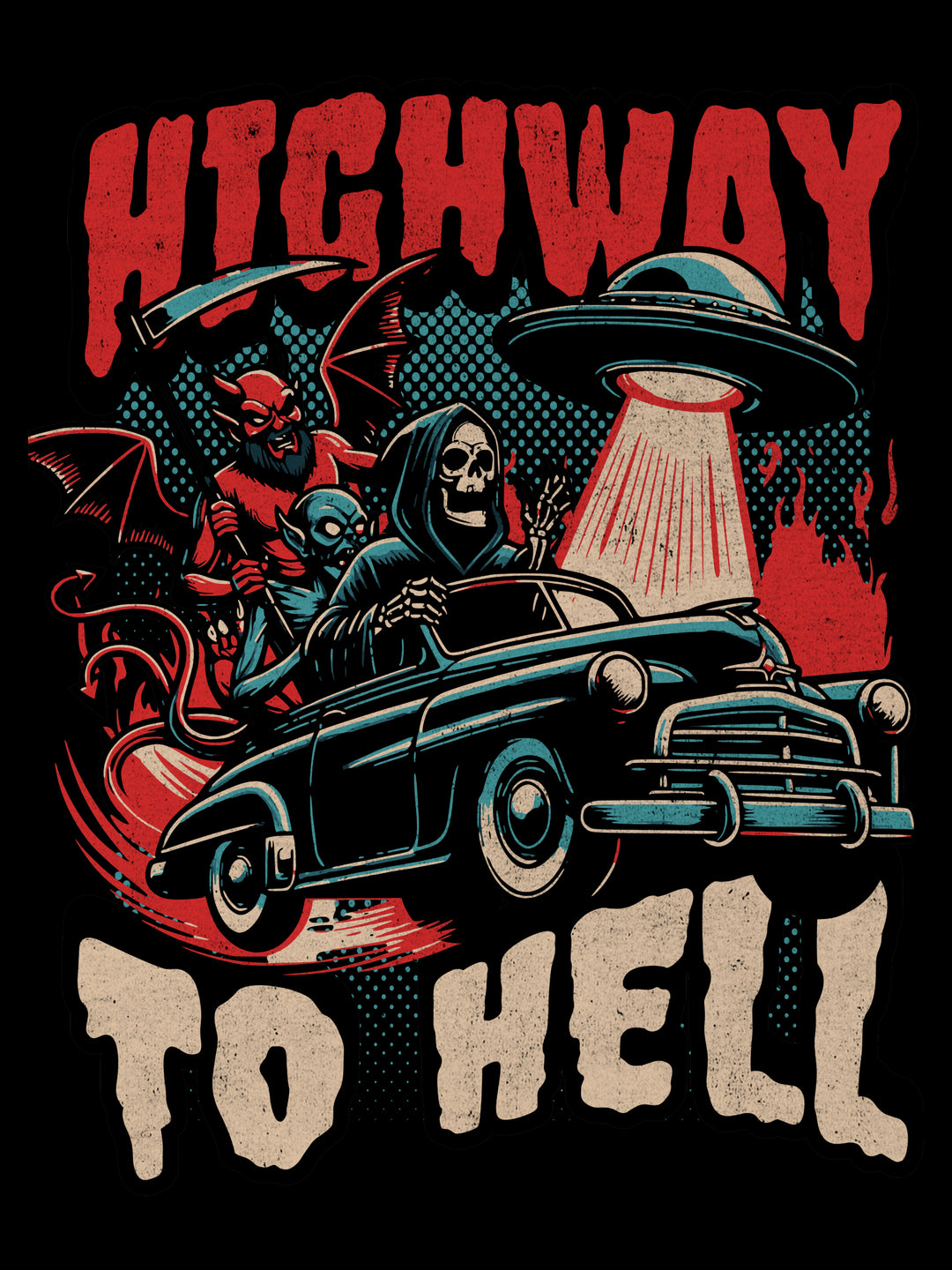 Highway To Hell - Unisex T-Shirt