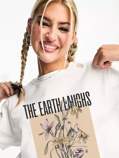 The Earth laughs In Flowers - T-Shirt
