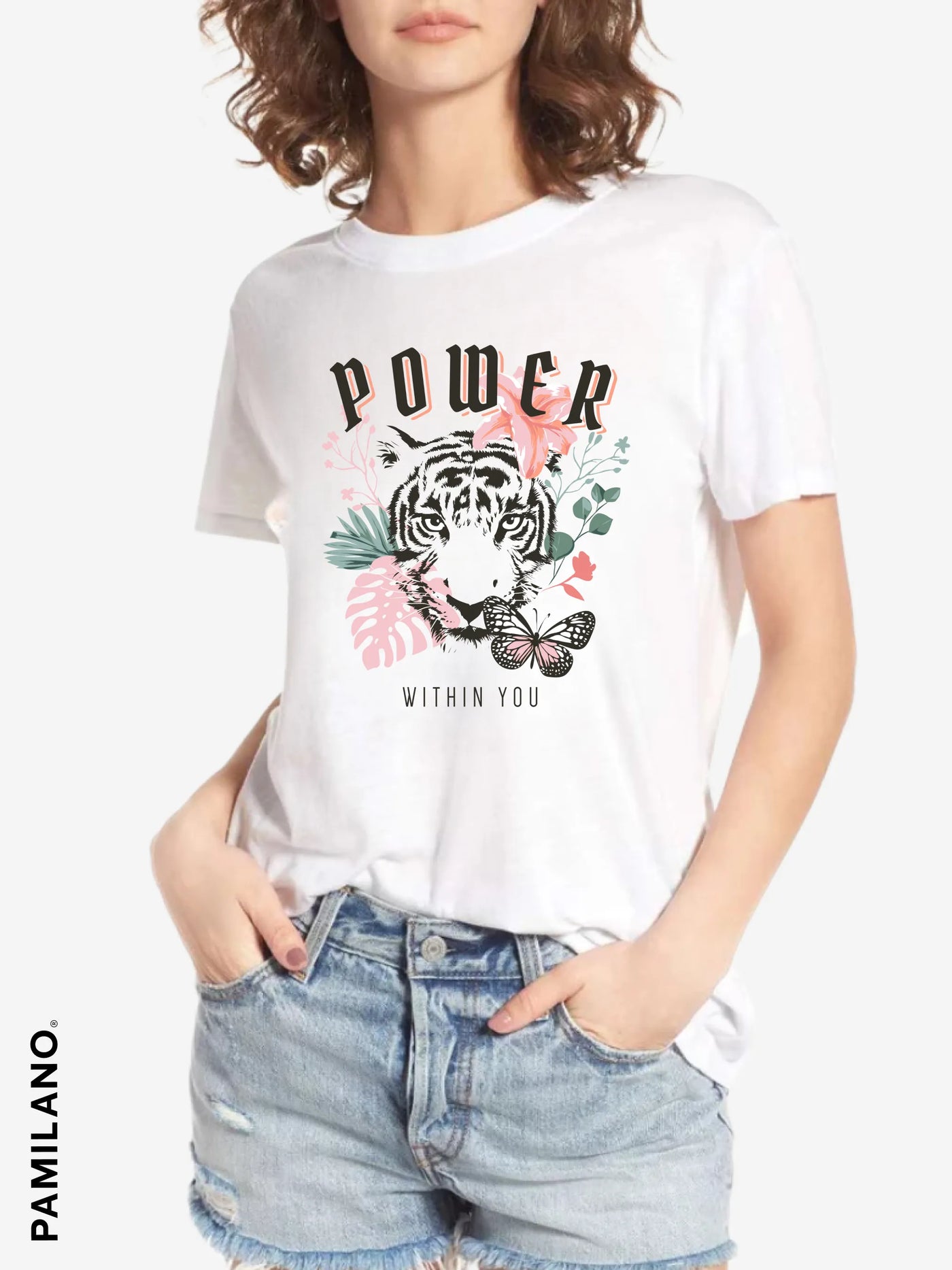 Power Within You Slogan - T-Shirt