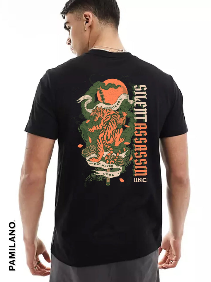 Silent Assassin Tiger- Unisex T-Shirt