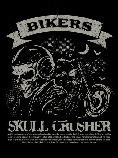 Skull Crusher Bikers - Unisex T-Shirt