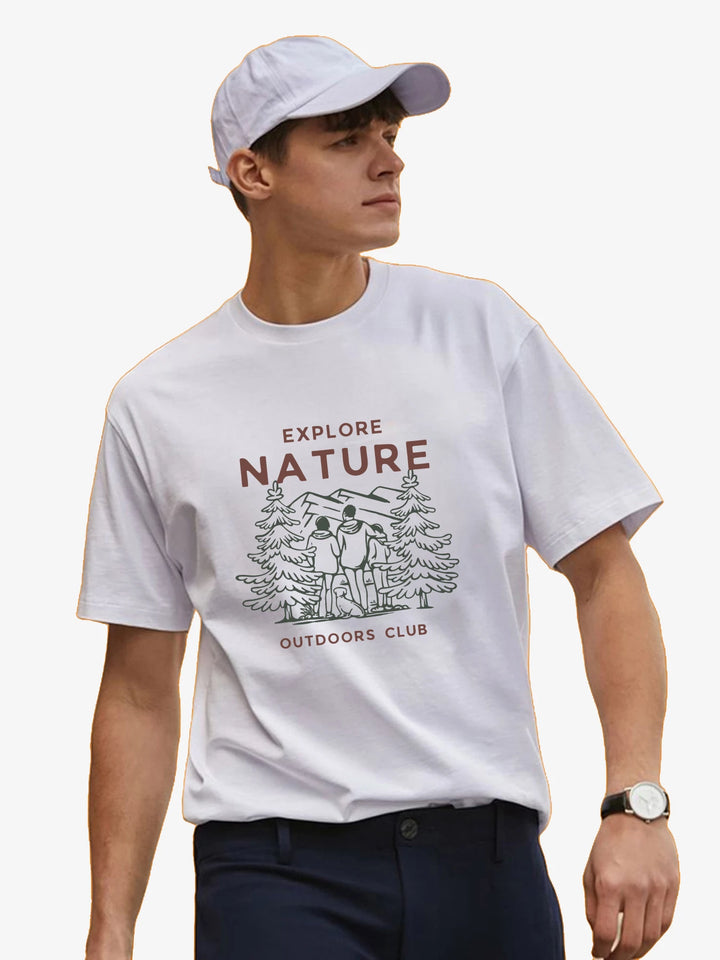 Explore Nature Outdoors Club - Unisex T-Shirt