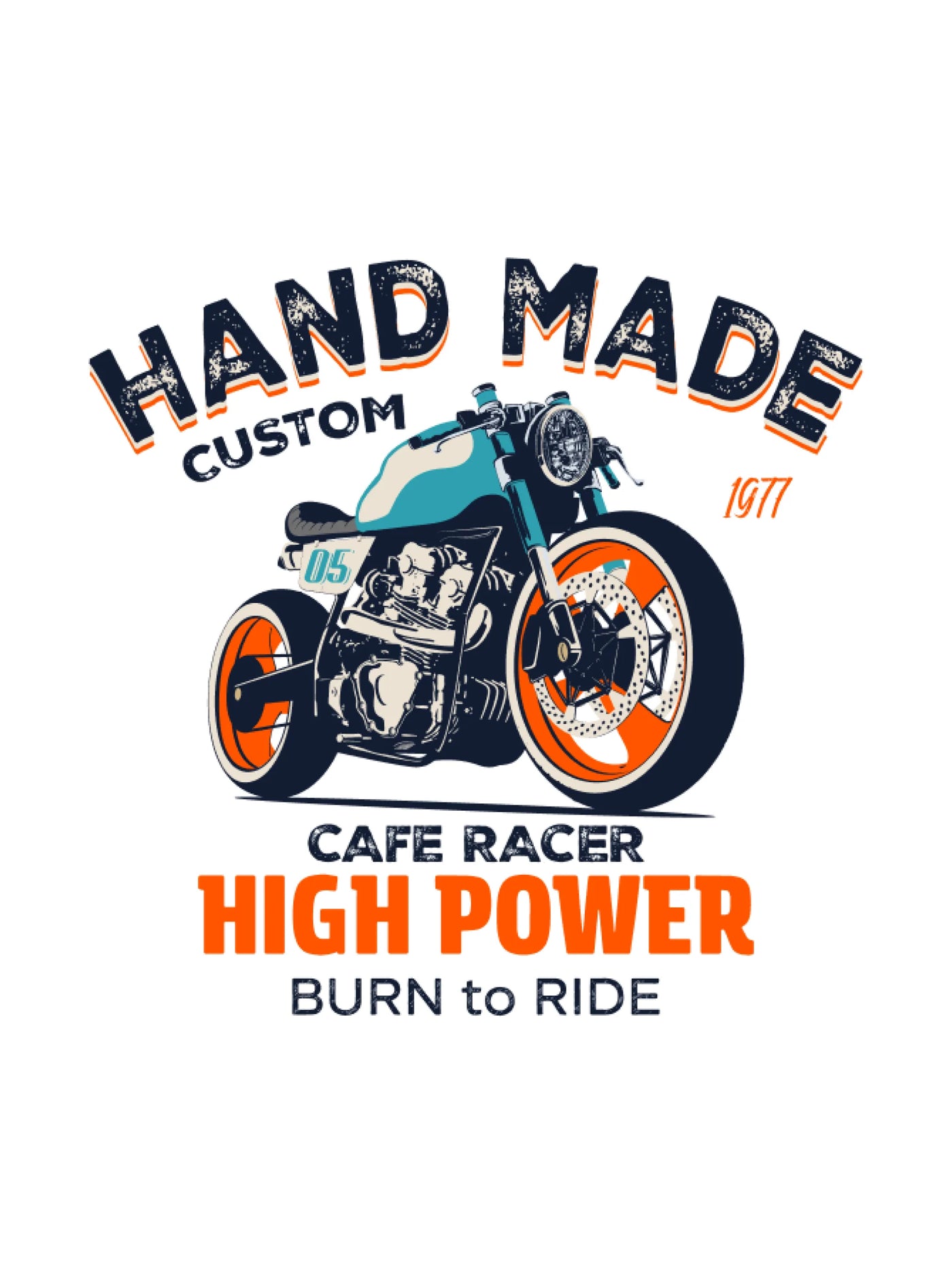 Motorcycle Hand Made - Unisex T-Shirt