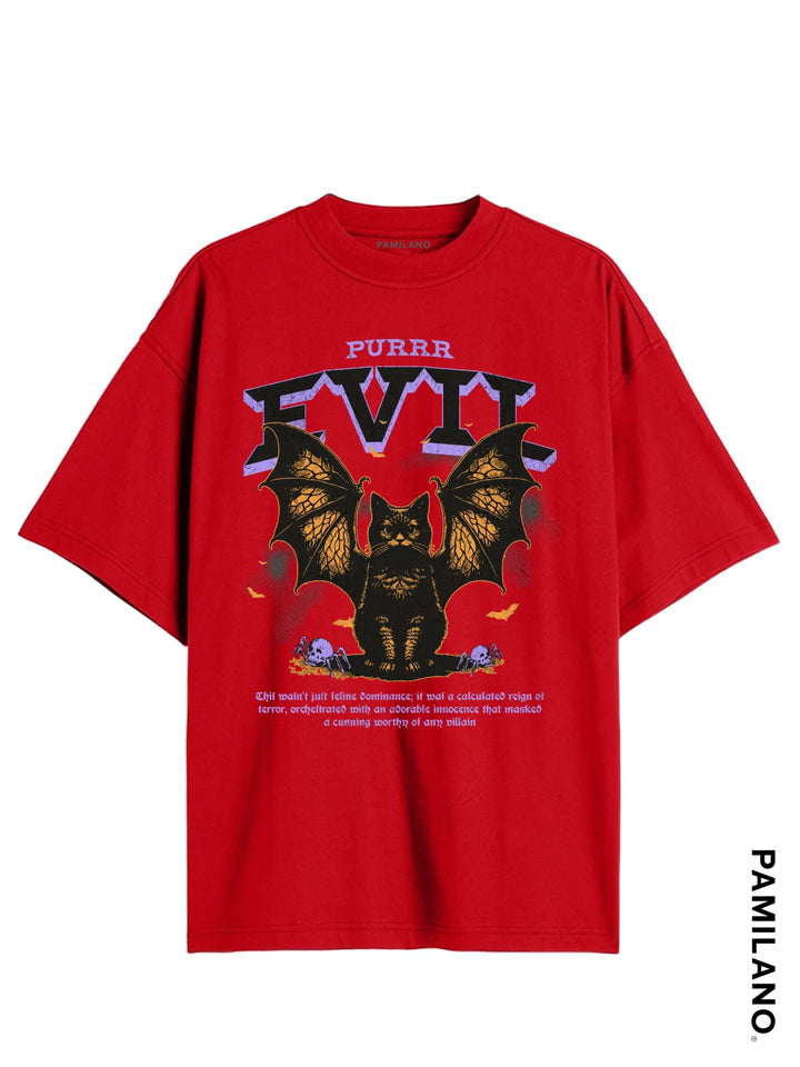 Purrr Evil - Oversized t-shirt