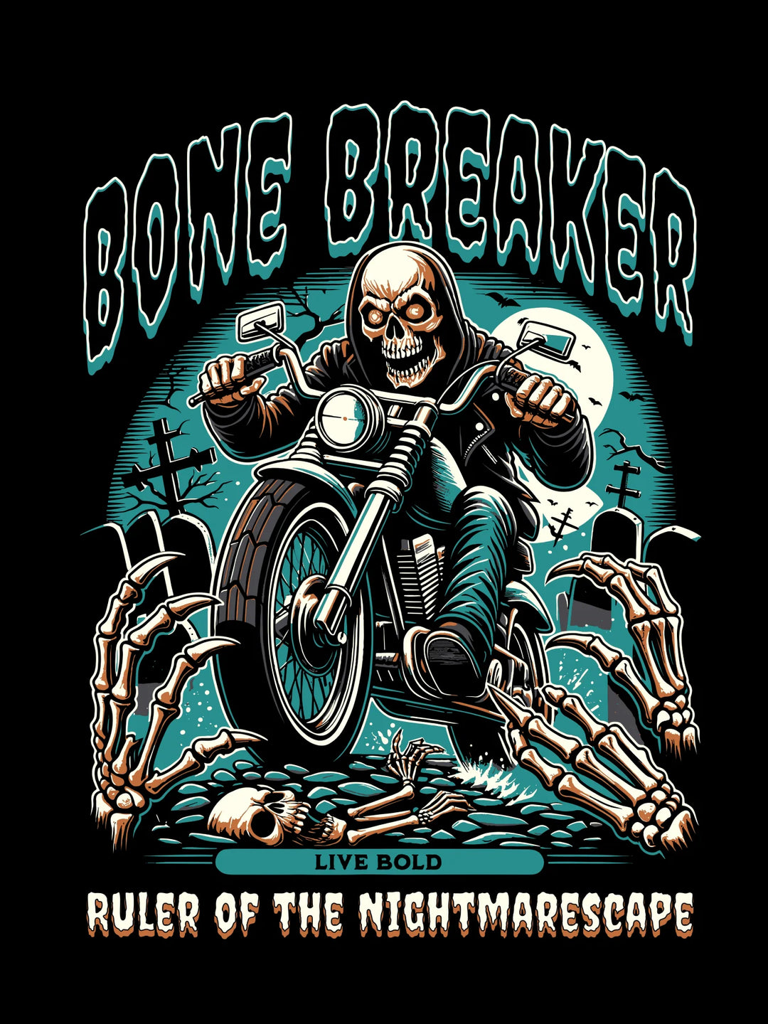 Bone Breaker - Oversized t-shirt