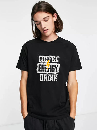 Coffee Energy Drink - Grunge Bolt