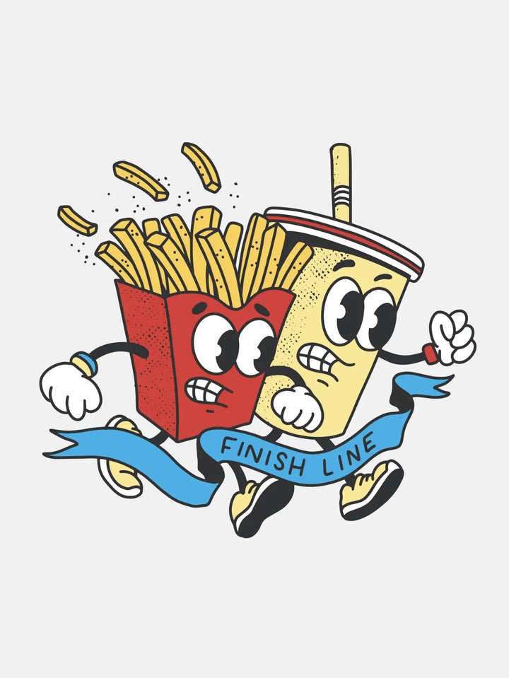 Fries and a Drink Running Race