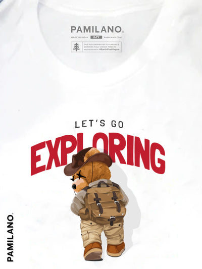 Exploring Life is Journey - Kids Unisex Printed Tee