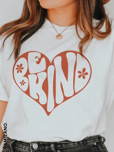 Be Kind Printed T-shirt