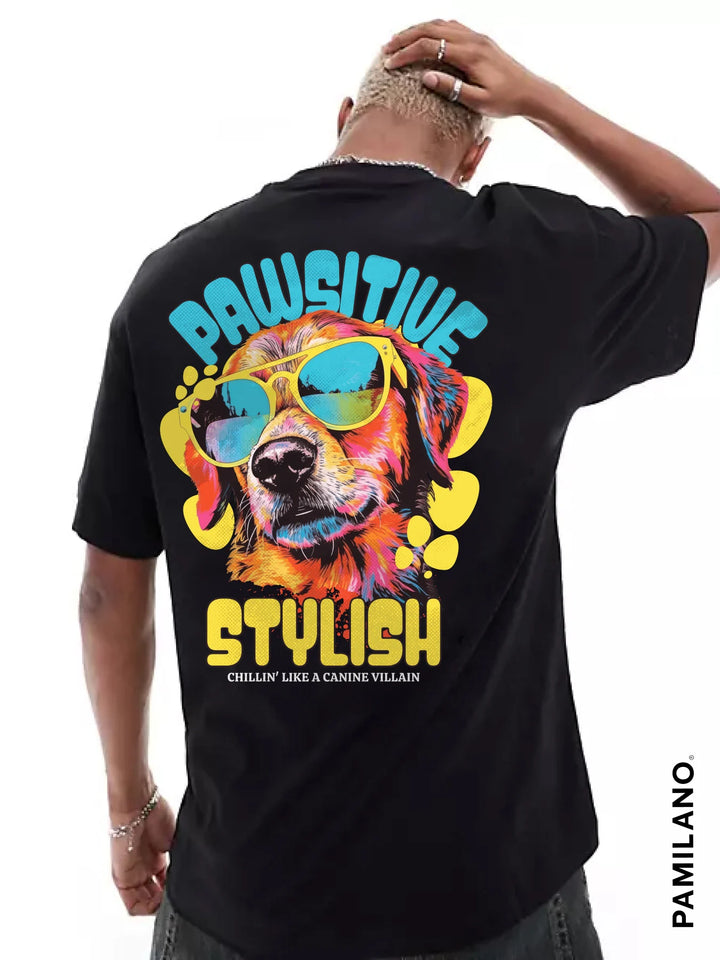 Pawsitive Stylish - Oversized t-shirt