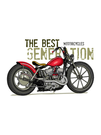 The Best Generation Motorcycles - Unisex T-Shirt