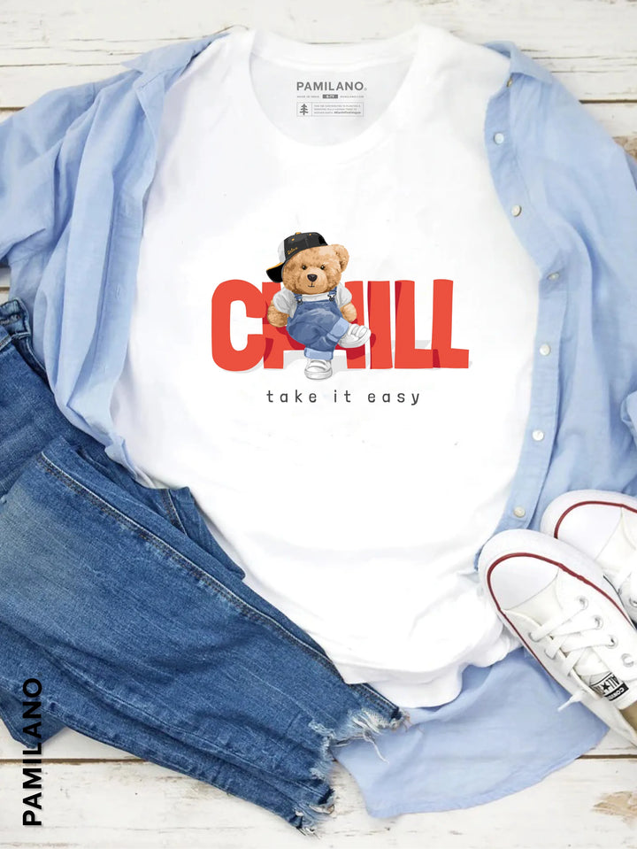 Chill take it easy - Kids Unisex Printed Tee