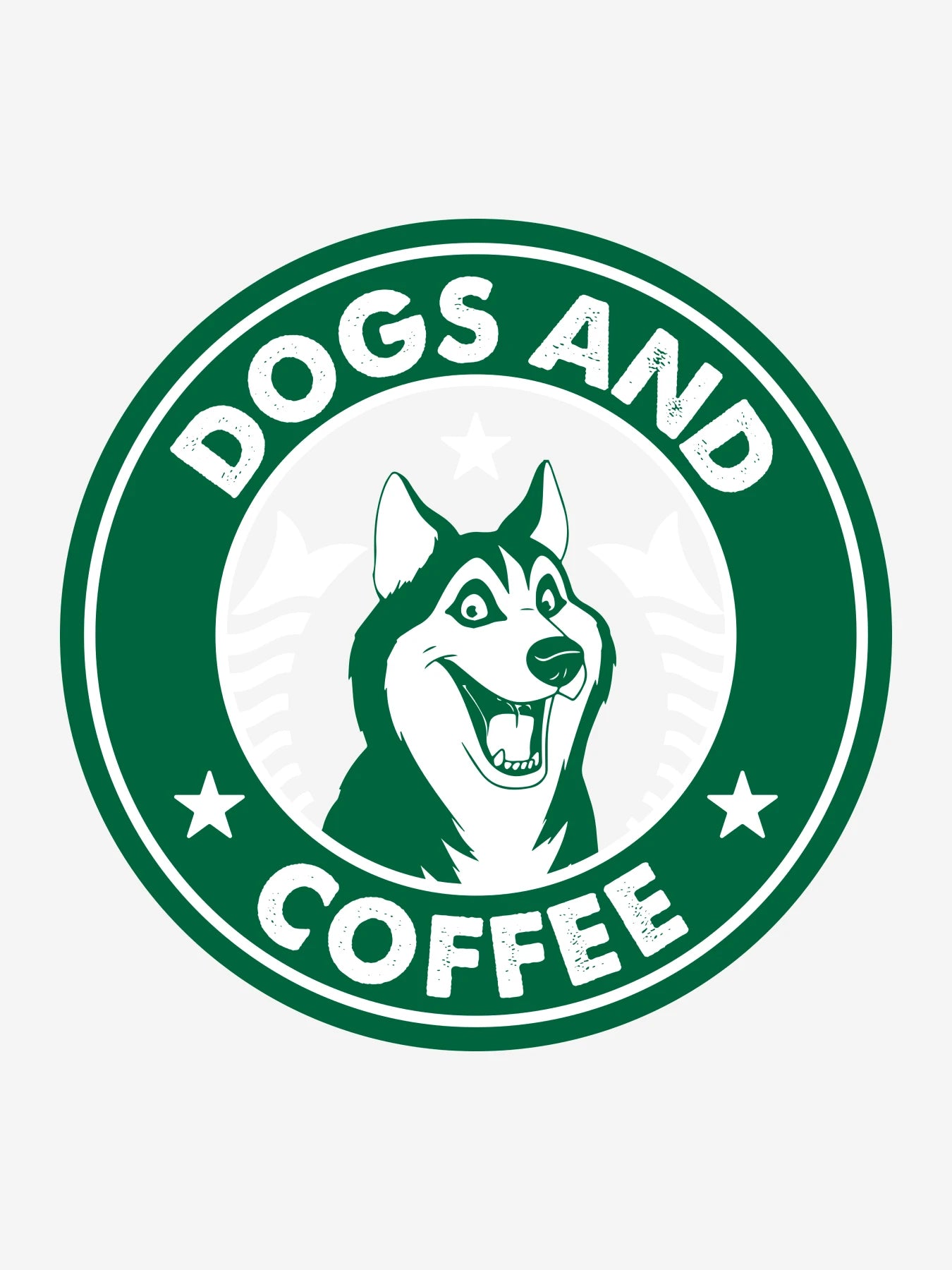 Dogs and Coffee - Unisex T-Shirt
