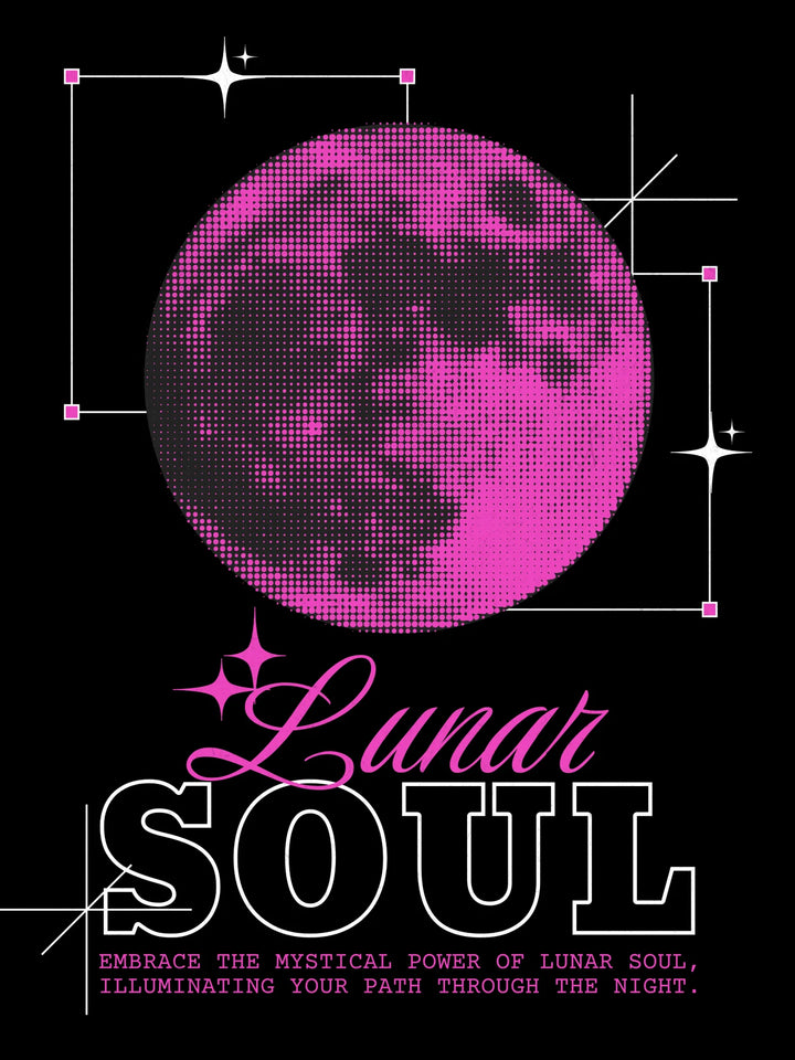 Neon Lunar Soul Streetwear  - Oversized t-shirt