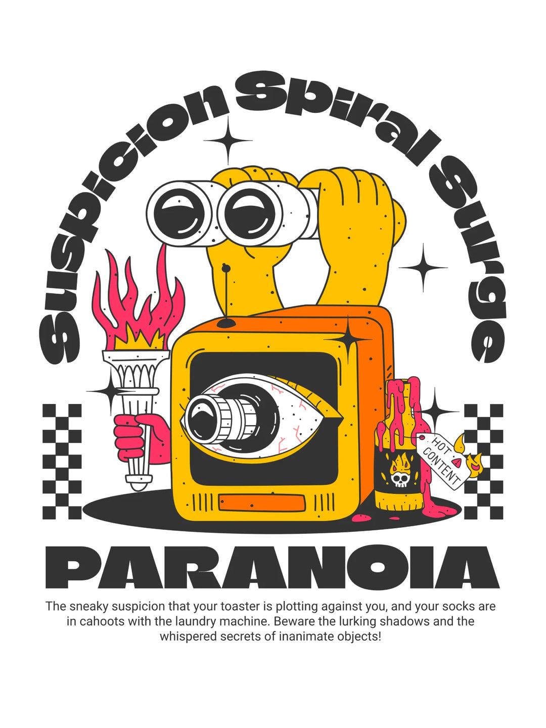 PARANOIA - Oversized t-shirt