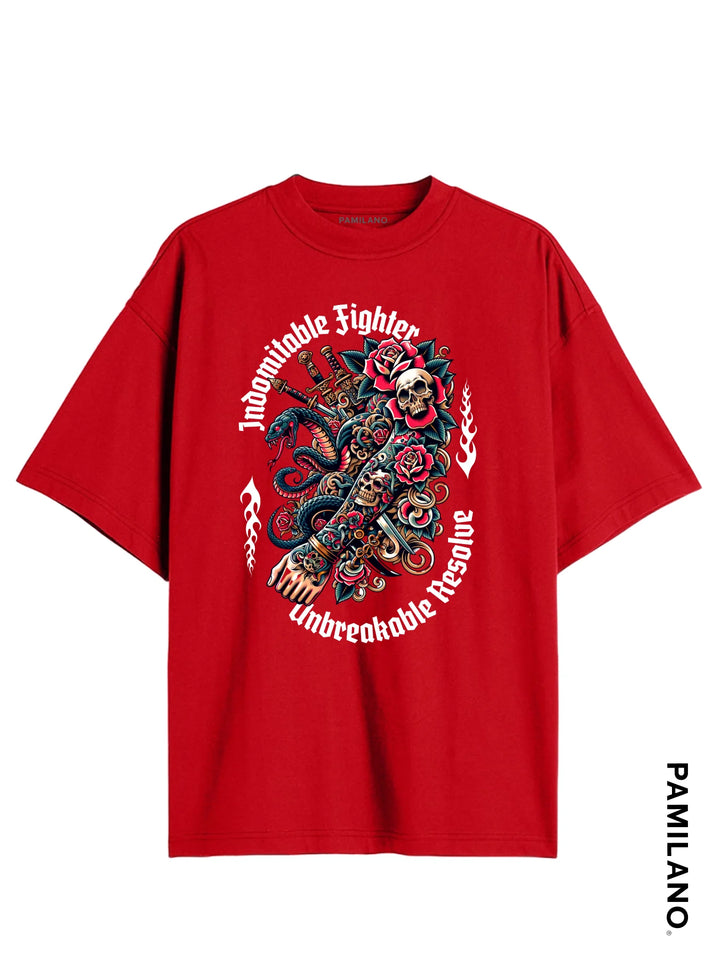 Indomitable Fighter - Oversized t-shirt