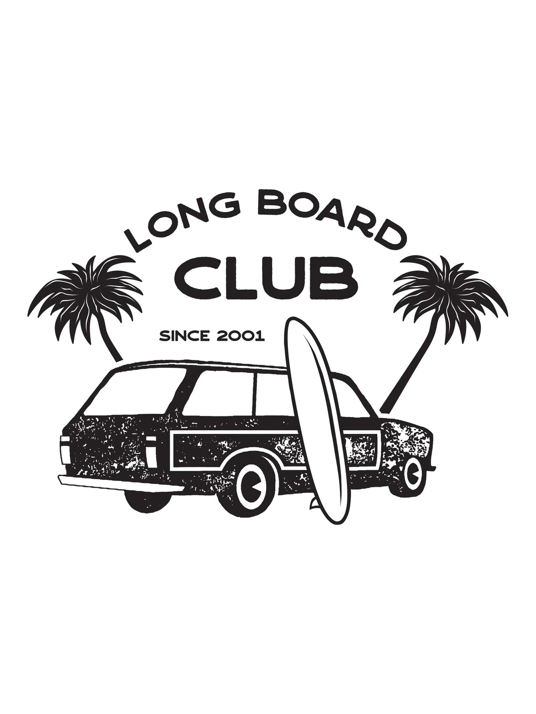 Long Board Club - Unisex T-Shirt