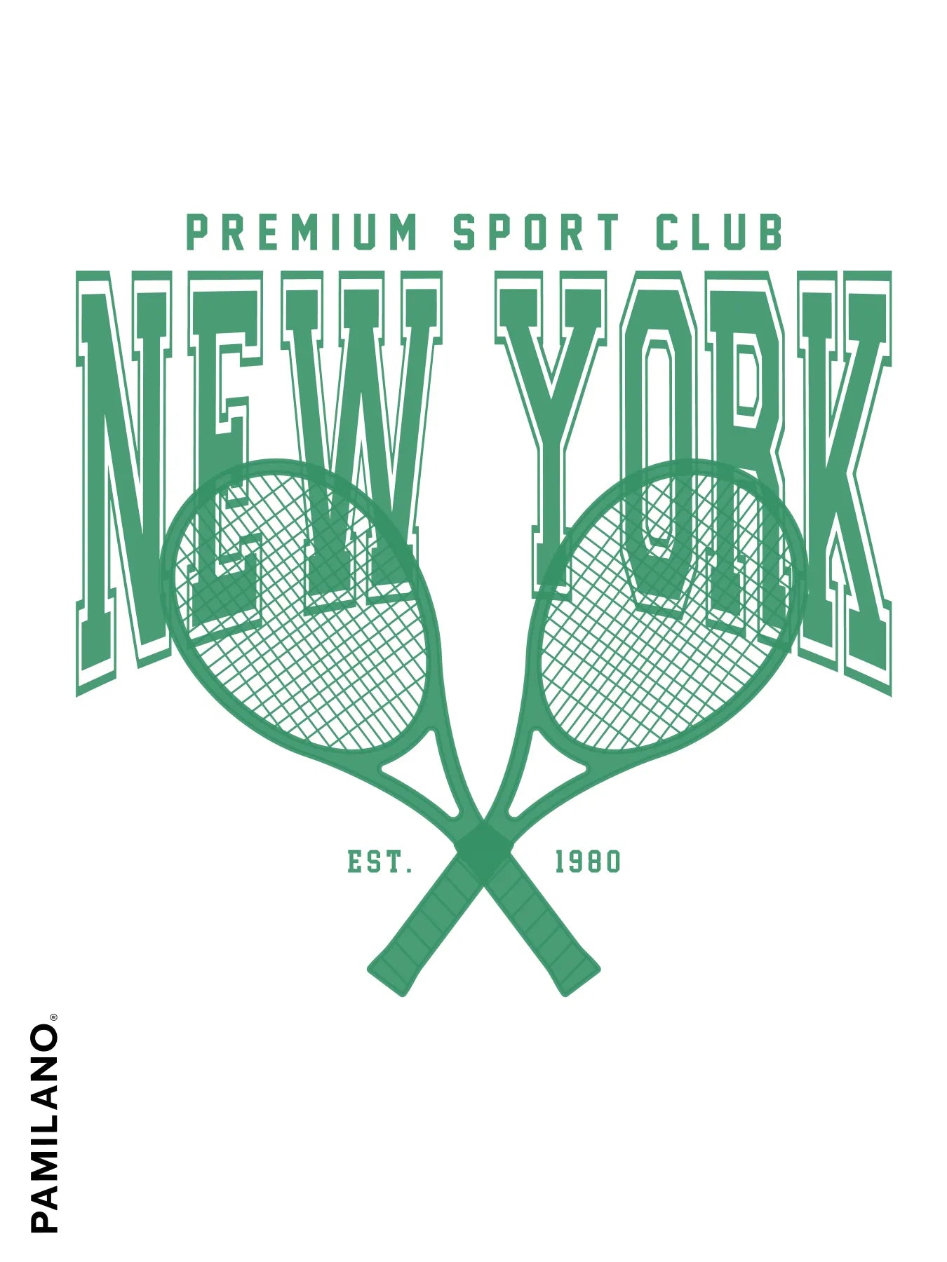 New York Tennis club Printed T-shirt