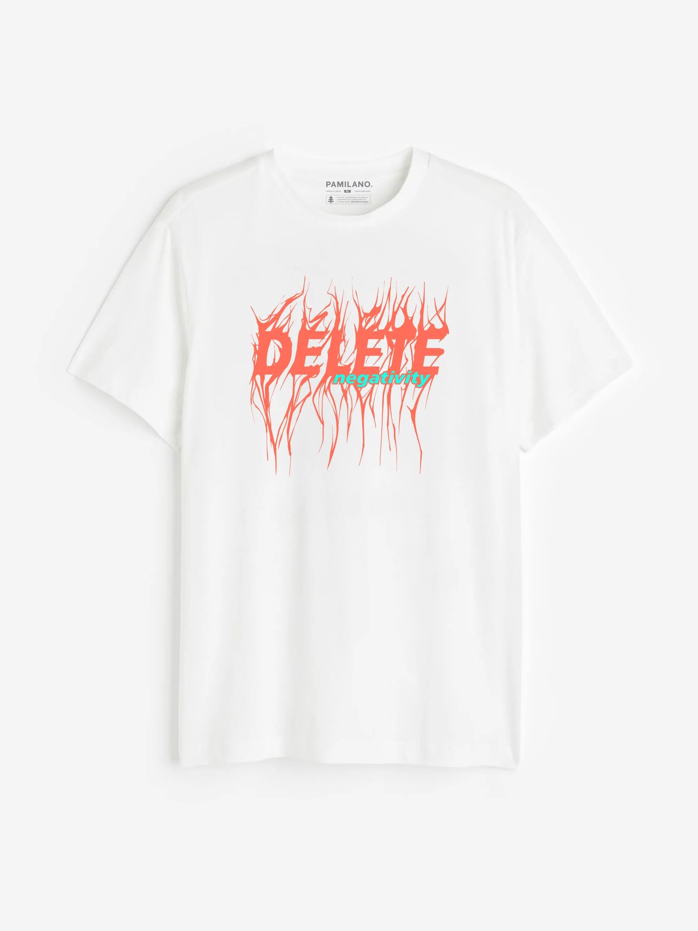 Delete Negativity Slogan - Unisex T-Shirt