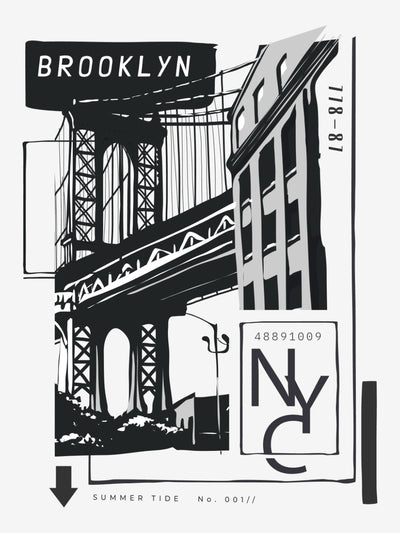 Brooklyn Bridge - Unisex T-Shirt