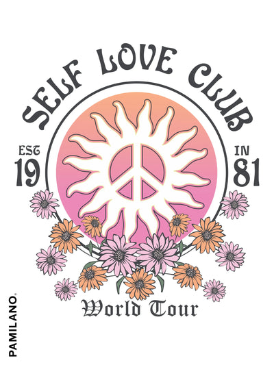 Self Love Club Printed T-shirt