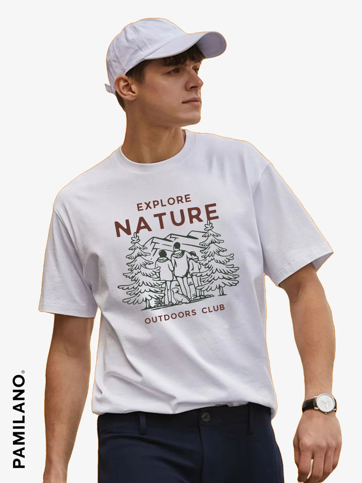 Outdoor Club - Explore Nature - Unisex T-Shirt