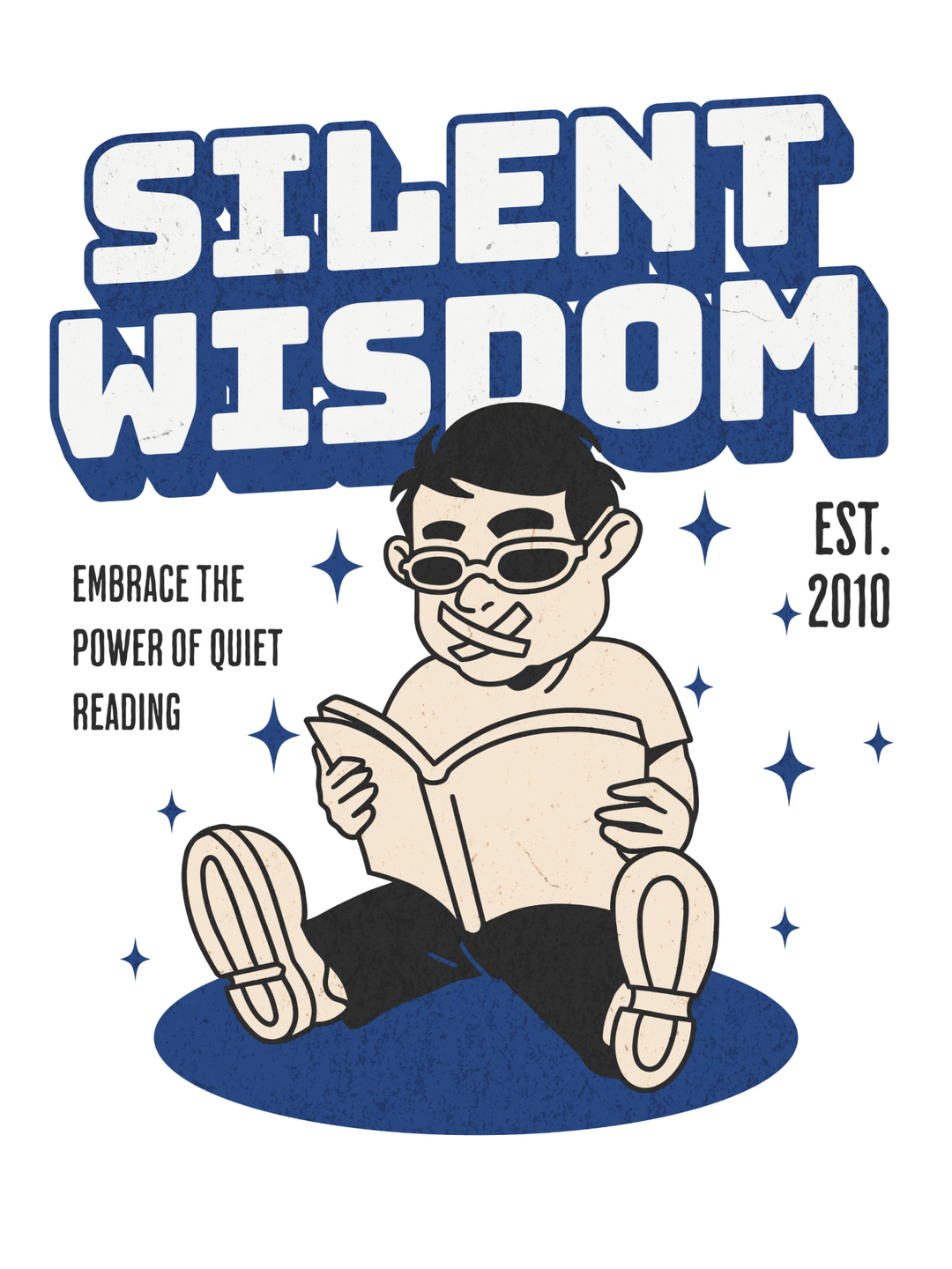 Silent Wisdom - Oversized t-shirt