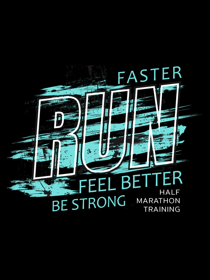 Faster Run Slogan - Unisex T-Shirt