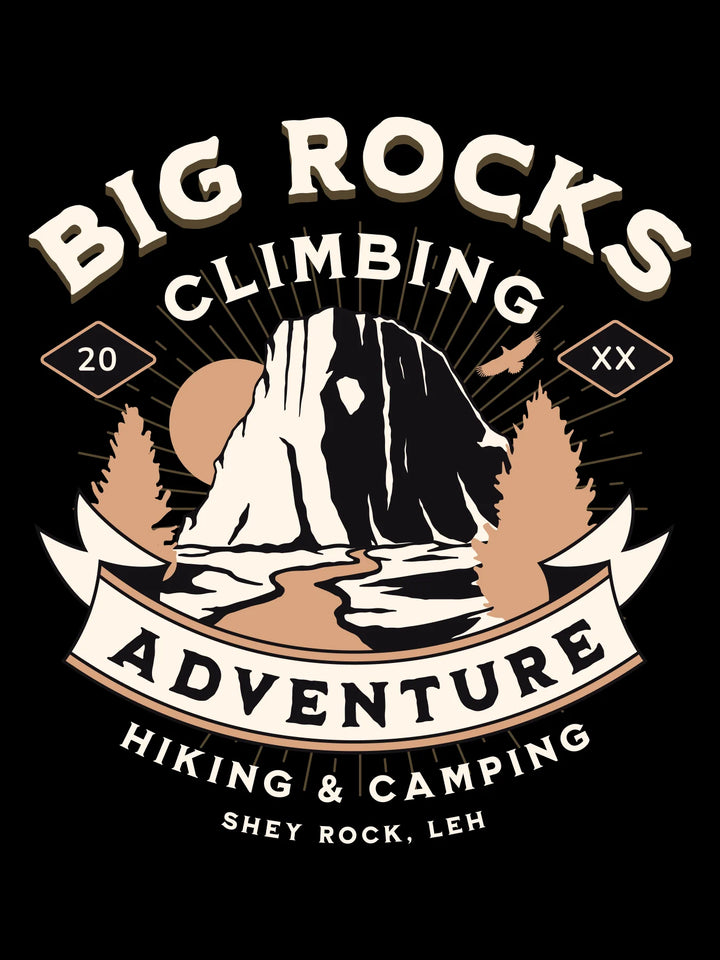 Big Rocks Climbing Outdoor Adventure - Unisex T-Shirt