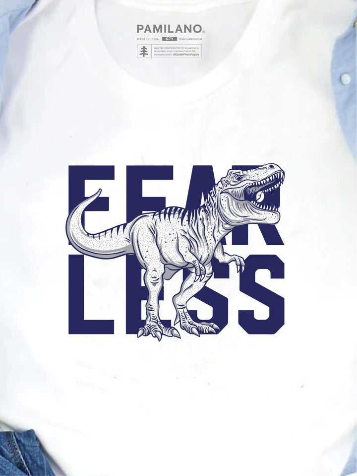 Fearless - Kids Unisex Printed Tee