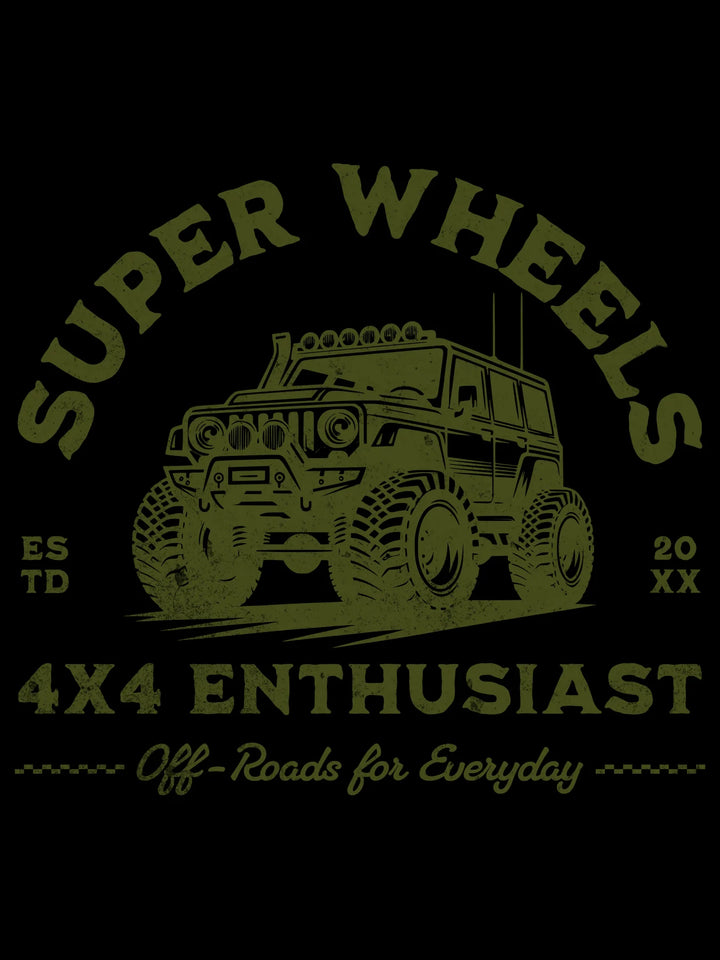 Super Wheels (Off-Roads) - Unisex T-Shirt
