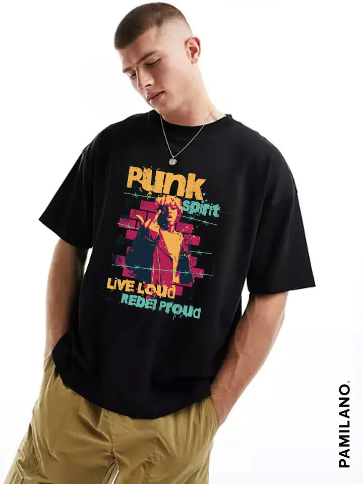 Punk Spirit - Oversized t-shirt