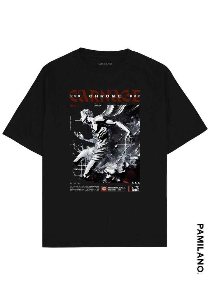 Chrome Carnage - Oversized t-shirt