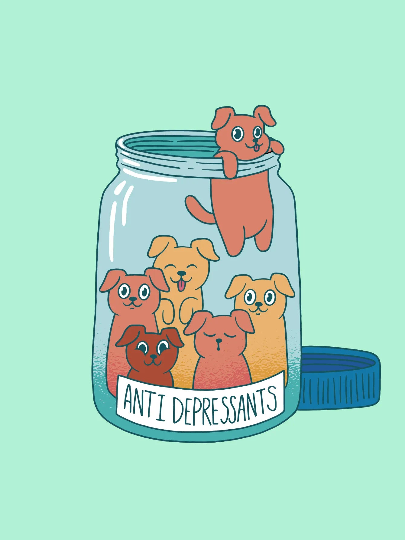 A Jar Full of Dogs and The Quote