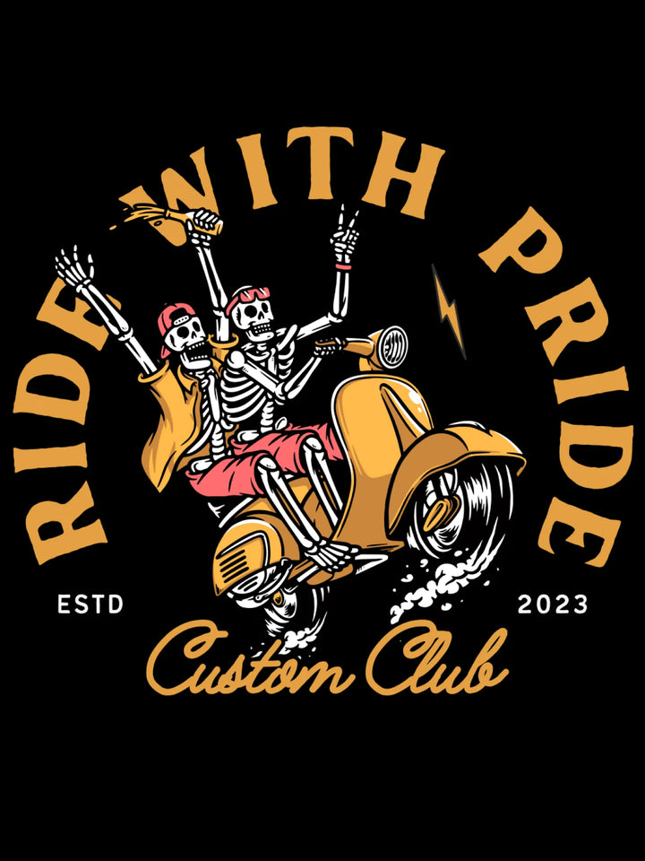 Ride With Pride Custom Club - Unisex T-Shirt