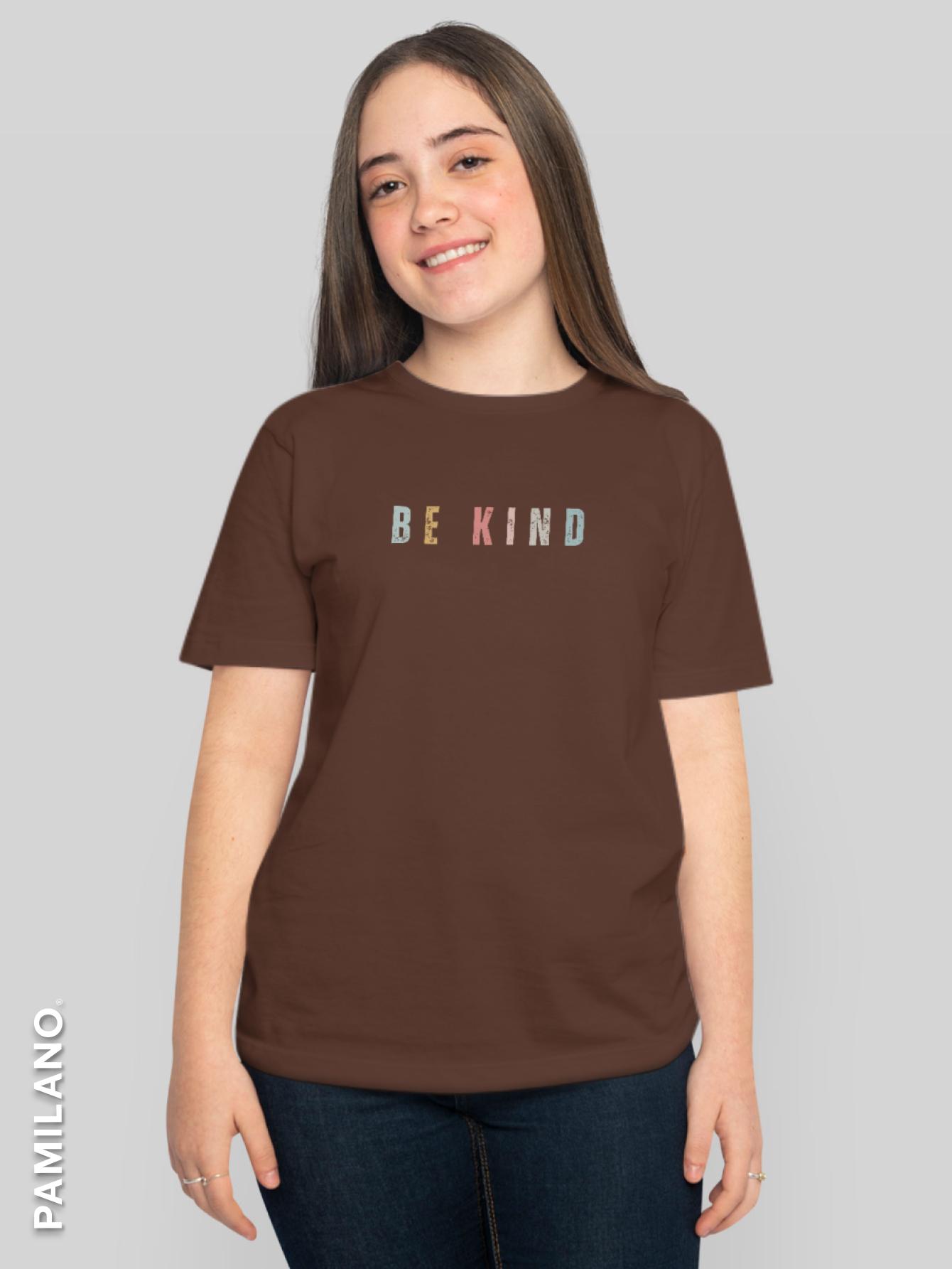 Be Kind round neck graphic tee